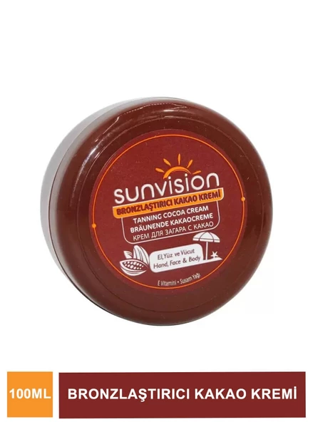 Sunvision Bronzlaştırıcı Kakao Kremi 100 ml