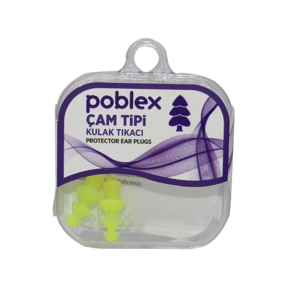 Poblex Çam Tipi Kulak Tıkacı - M -