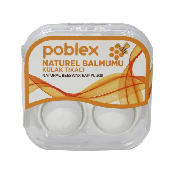 Poblex Natural Balmumu Kulak Tıkacı 2'li