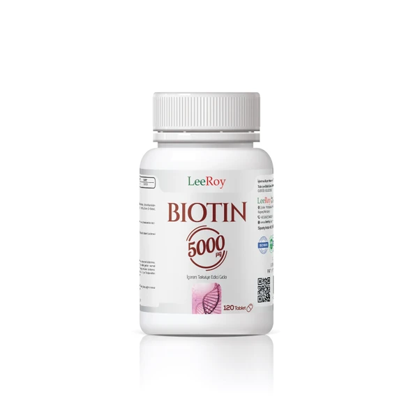 LeeRoy Biotin 5000mg 120 Tablet