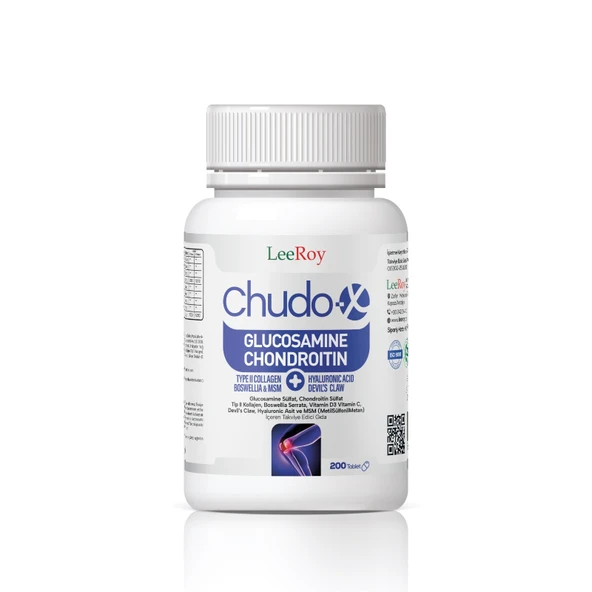 LeeRoy Chudo-X Glukosamin Chondroitin MSM 200 Tablet