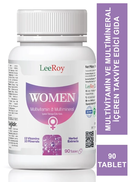 LeeRoy Women Multivitamin & Multimineral 90 Tablet