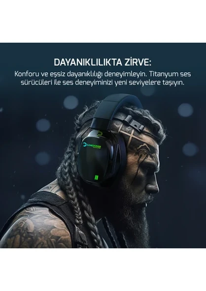 GAMEPOWER KAI TITANIUM 7.1 RGB GAMING KULAKLIK - 2