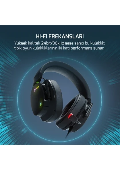 GAMEPOWER KAI TITANIUM 7.1 RGB GAMING KULAKLIK - 4