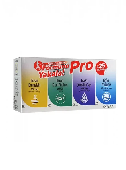 Ocean Formunu Yakala Pro 4'lü Destek