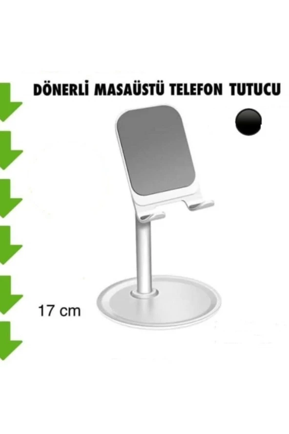 Dönerli Masaüstü Telefon Tutucu