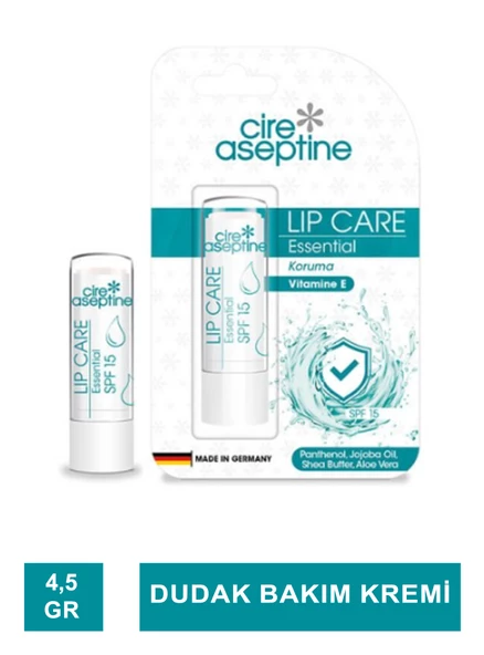 Cire Aseptine Essential Spf15 Dudak Bakım Kremi 4,5 gr