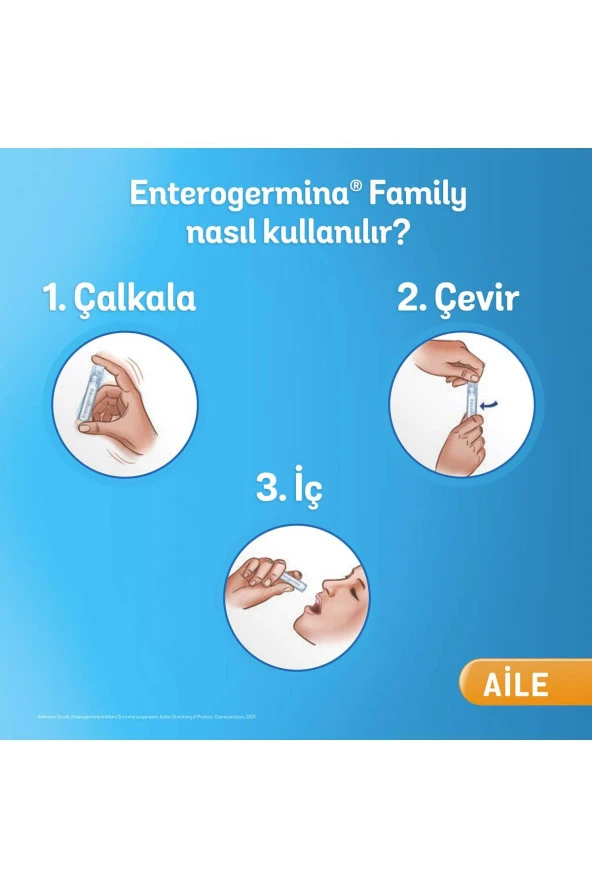 Enterogermina Family 5 ml x 20 Flakon 2 Adet - 9