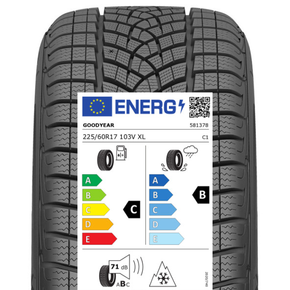 Goodyear UltraGrip Performance Plus SUV 225/60 R17 103V XL Kış Lastiği 2023 - 4