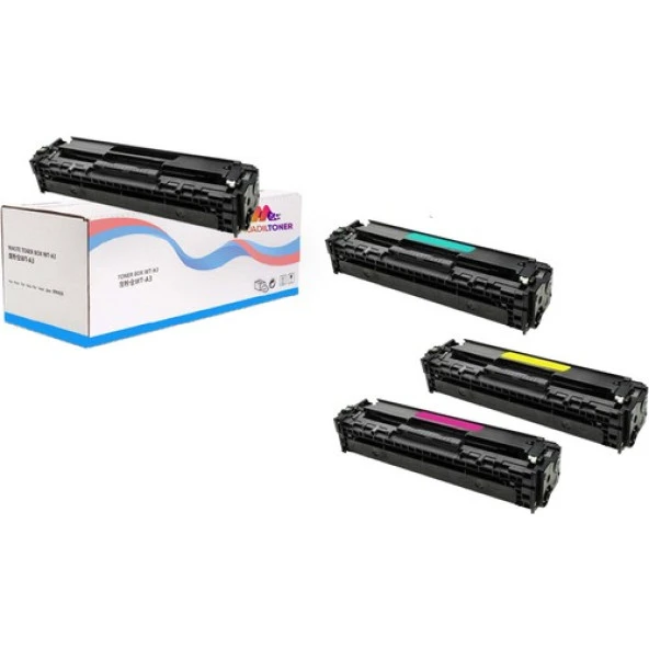 Colorful Toner Hp Color Laserjet CP1525NW Yazıcı Uyumlu Muadil Toner Renkli Set 128A
