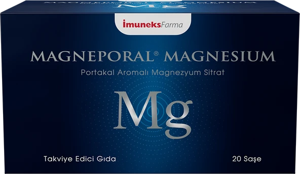 İmuneks Magneporal Magnesium 20 Saşe