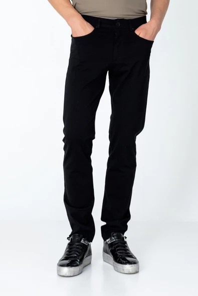 Erkek Regular Fit Rayon Örme Extra Rahat Seyahat Pantolonu - 6