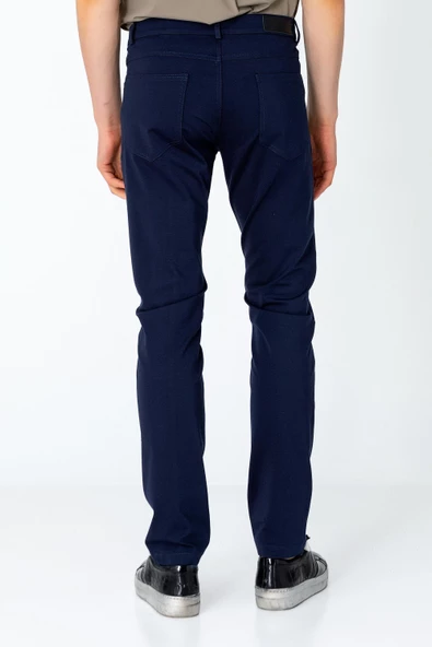 Erkek Regular Fit Rayon Örme Extra Rahat Seyahat Pantolonu - 9