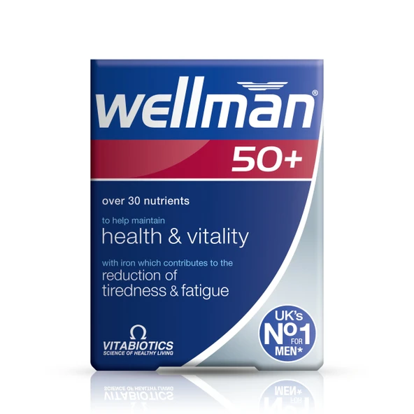 Vitabiotics Wellman 50+ 30 Tablet