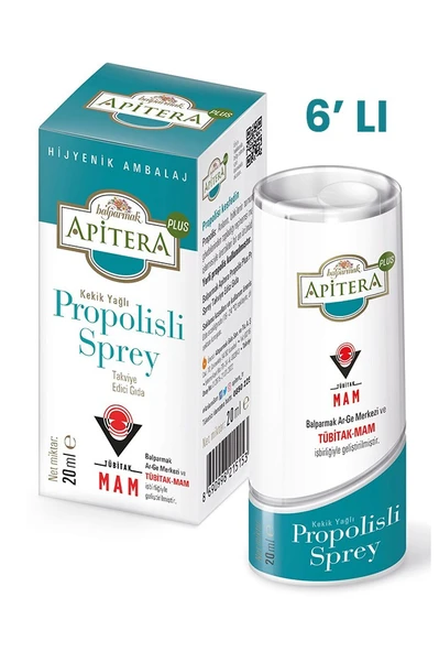 Balparmak Apitera Plus Propolisli Sprey 20 ml x 6 Adet