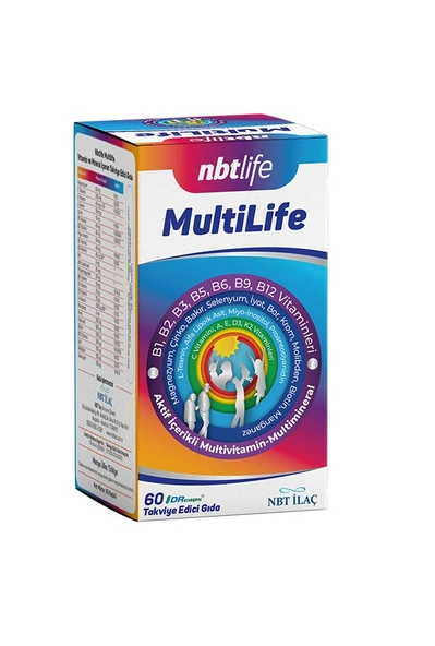 Nbt Life MultiLife 60 Kapsül