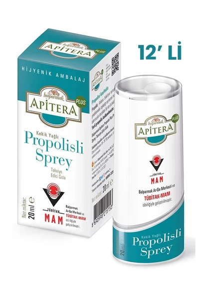 Balparmak Apitera Plus Propolisli Sprey 20 ml x 12 Adet