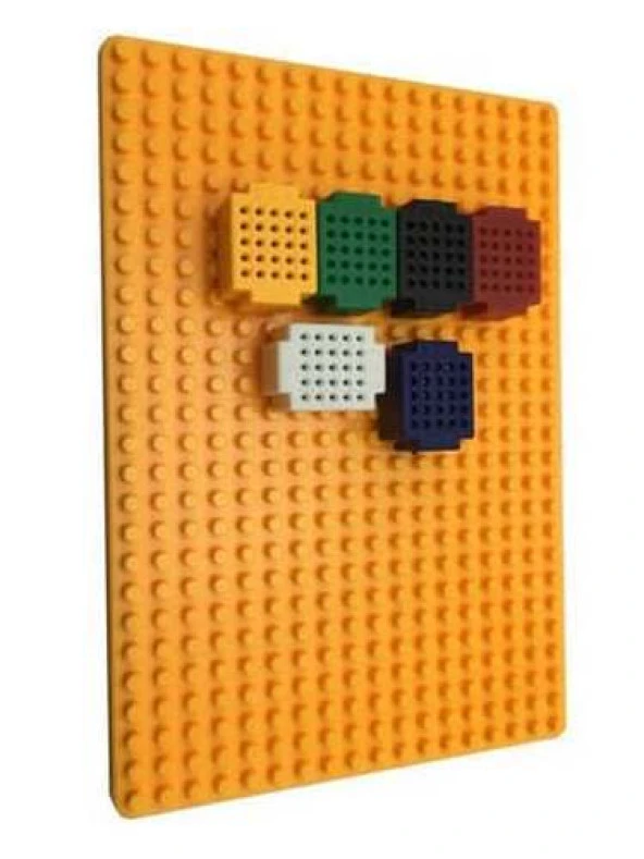 XF-25 6 Adet Ultra Mini Breadboard + Plaka