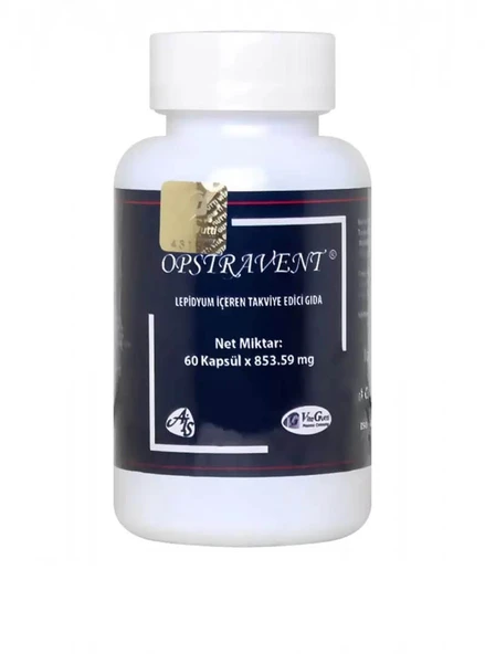 Opstravent Lepidyum İçeren Takviye Edici Gıda 60 Kapsül
