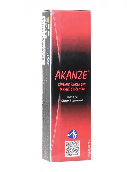 Akanze Takviye Edici Gıda 10 ml