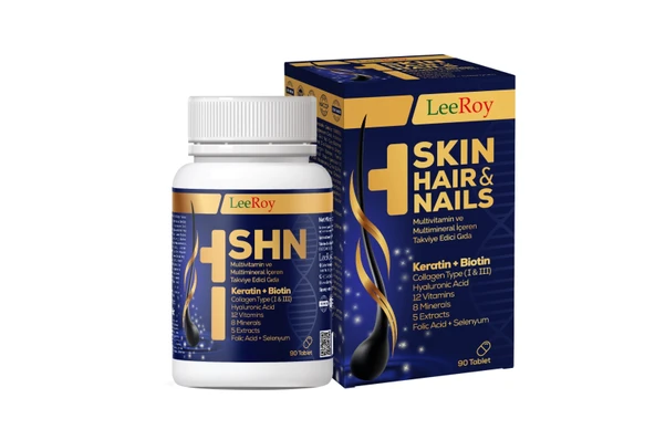 LeeRoy Skin , Hair & Nails 90 Tablet