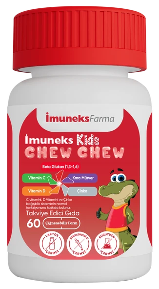 İmuneks Kids Chew Chew 60 Yumuşak Tablet