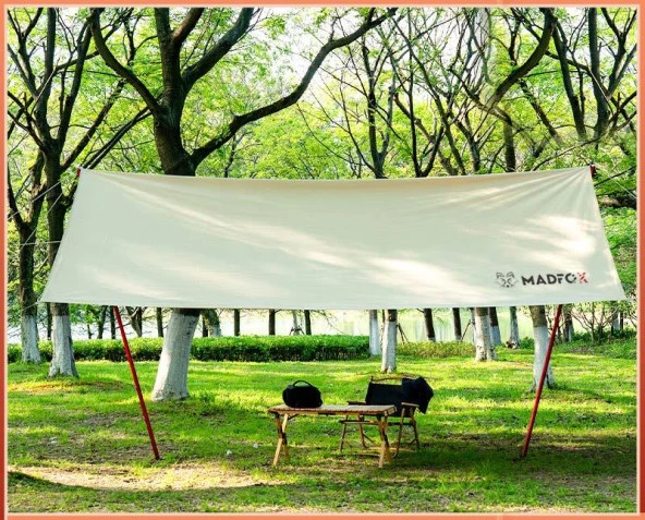 Madfox OEM Tarp 4x3 mt [ Güneş ve Rüzgar Koruma Brandası ] - 7