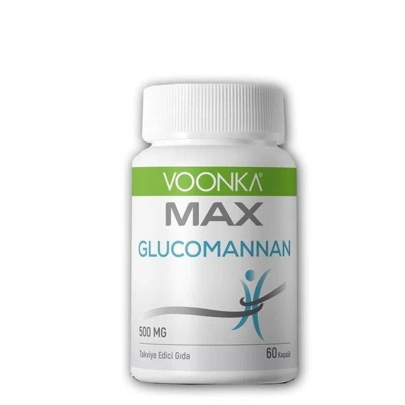 Voonka Max Glucomannan 500mg 60 Kapsül