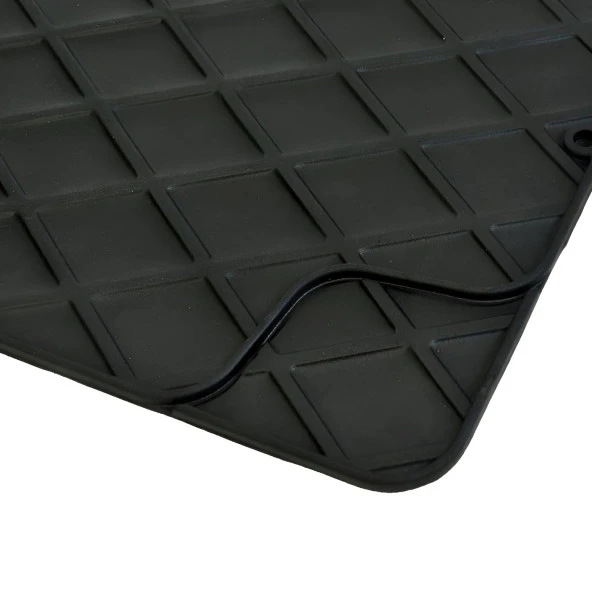 Mitsubishi Carisma 3D Pufi Diamond Universal Paspas Siyah - Resim 3