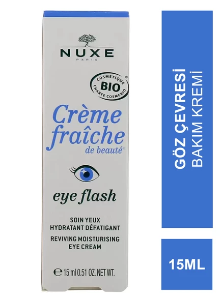 Nuxe Creme Fraiche Eye Flash Soin Yeux  Göz Çevresi Bakım Kremi 15 ml