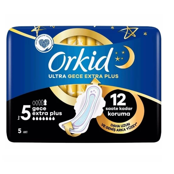 Orkid Ultra Gece Extra Plus - Boy : 5 - 5 Adet