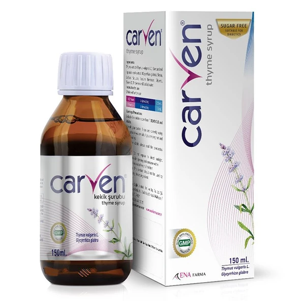 Carven S Şekersiz Sıvı Takviye Edici Gıda 150ml