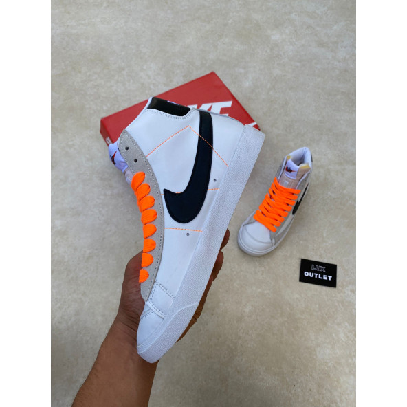 Nike Blazer Jumbo Beyaz Siyah Turuncu - 3
