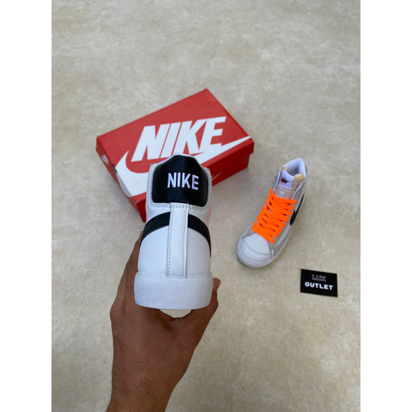 Nike Blazer Jumbo Beyaz Siyah Turuncu - 4