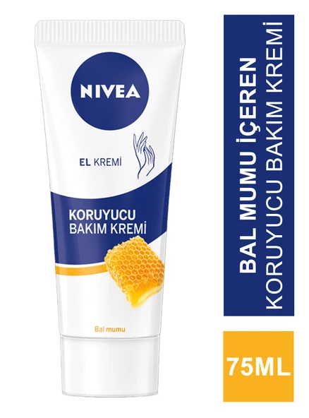Nivea Koruyucu El Kremi Bal Mumu 75 ml ürün görseli