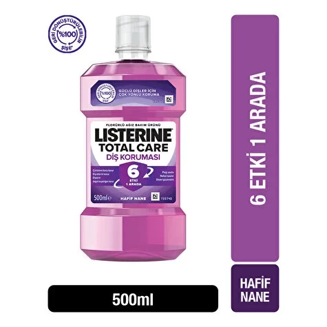 Listerine Total Care Diş Koruması Ağız Gargarası 500 ml