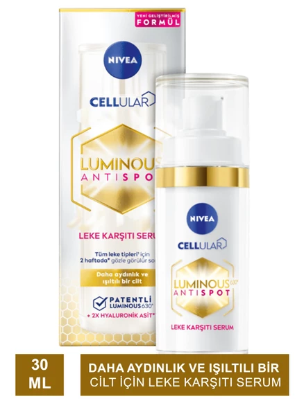 Nivea Cellular Luminous Anti Spot Serum - Leke Karşıtı Serum - 30 ml
