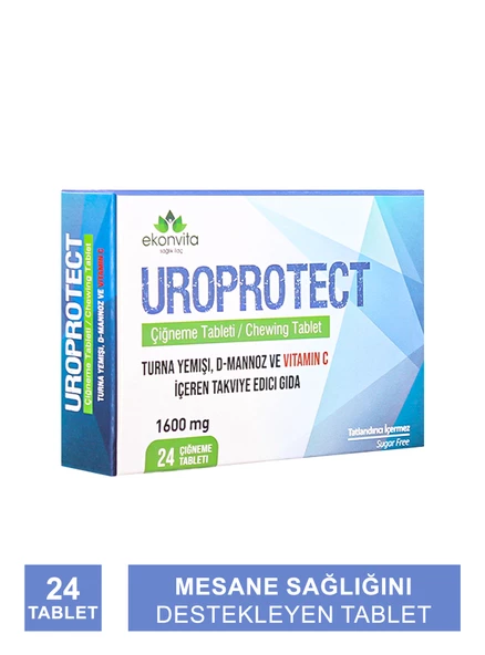 Uroprotect Takviye Edici Gıda 24 Çiğneme Tableti ürün görseli
