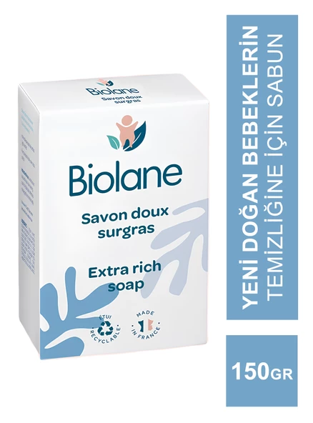 Biolane Extra Rich Soap - Lipid Zengini Sabun - 150gr