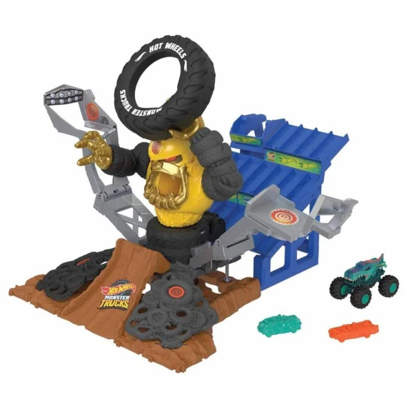Mattel Hot Wheels Monster Trucks Arenada Şampiyonluk Mücadelesi Oyun Seti HPN71