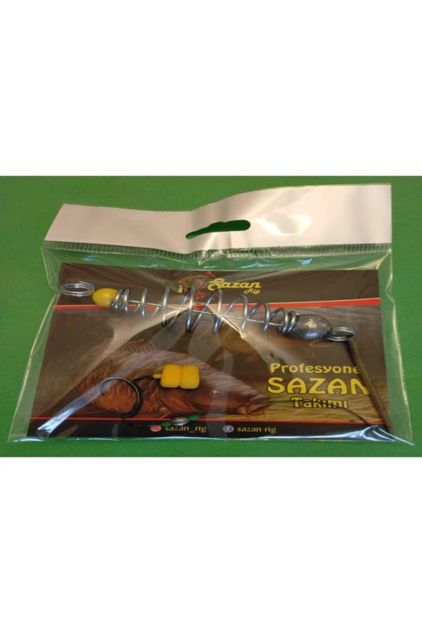 SR SazanRig 30 gr Yaylı Yüzen Çift Mısırlı Sazan Takımı - 4