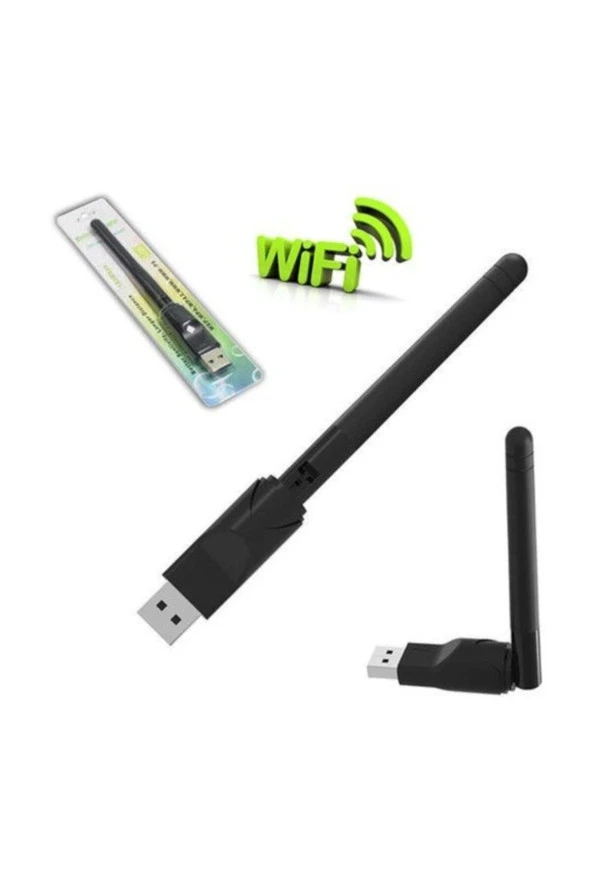 Usb Wifi 150 Mbps 2,4ghz Kablosuz Wireless Usb Adaptör - 4