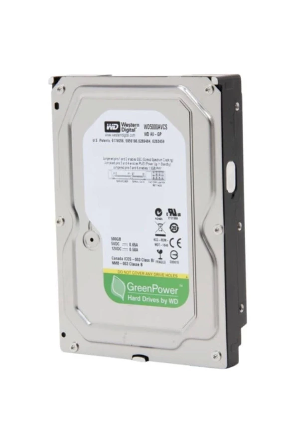 Wd 500 Gb 3,5 Inc 7200 Rpm Sata3 Pc Hdd Wd5000avds