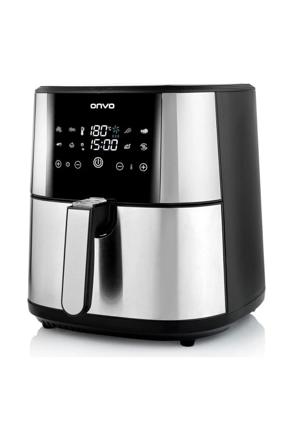 Onvo OVFRY07 Airfryer 8 lt Yağsız Fritöz