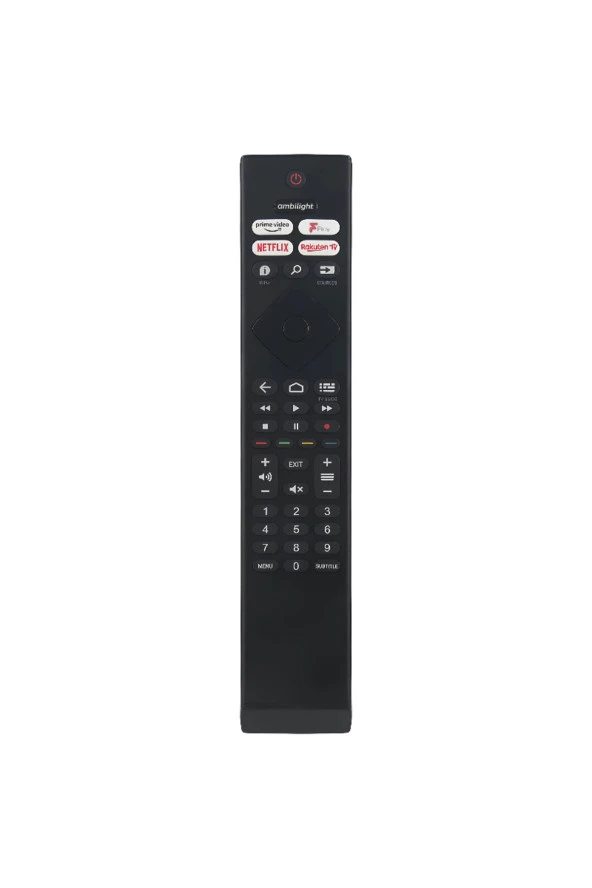 Prime Youtube Rakuten Tv Tuşlu Philips Uzaktan Kumanda