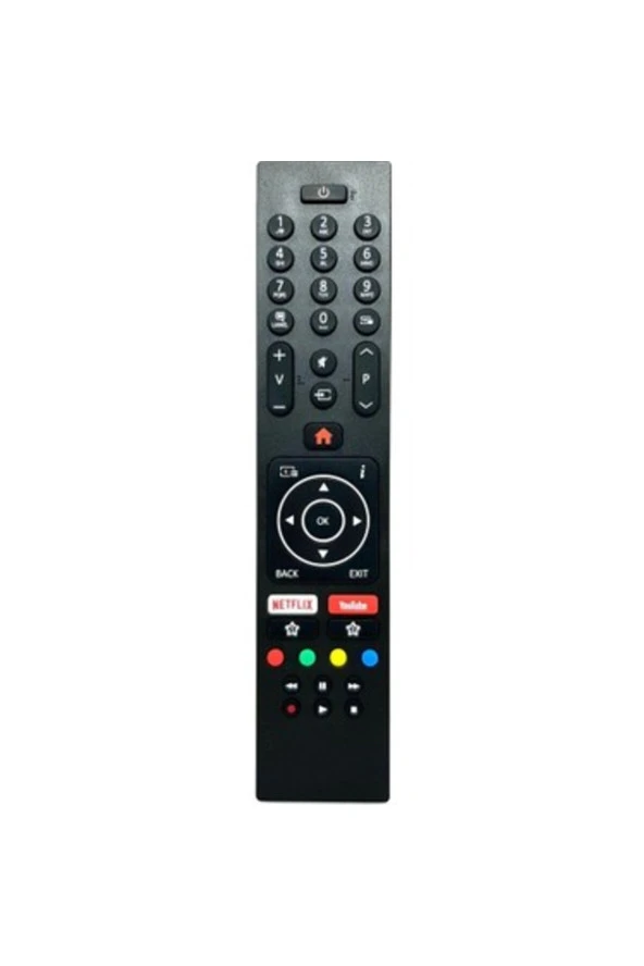 Vestel 4K Smart 55Ud8450 55 Netflix Youtube Tuşlu Lcd-Led Tv Uzaktan Kumanda