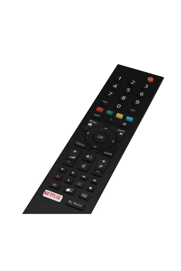 Arçelik Altus Grundig Smart Lcd Led Tv Televizyon Kumandası Netflix Tuşlu Kumanda 7295 Abgn7