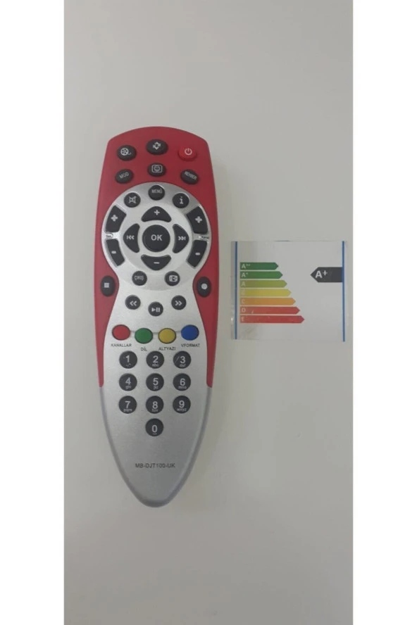 Digitürk,dijitürk hd Plus Kırmızı Uydu Kumandası