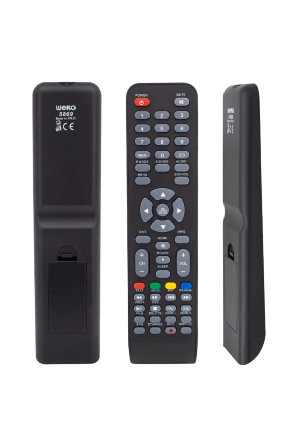 Weko Kl /nordmende Ov32150/ov39150/ov42250/ov43250/ov50350/ov55350/ov65350 Lcd Kumanda 2200-edr0