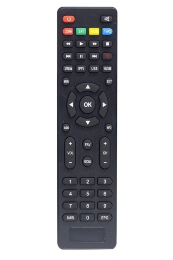 T Serisi Xtream Tuşlu Hd Uydu Alıcı Kumandası